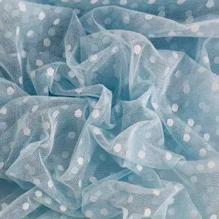 Tyl na TUTU SPOT light blue