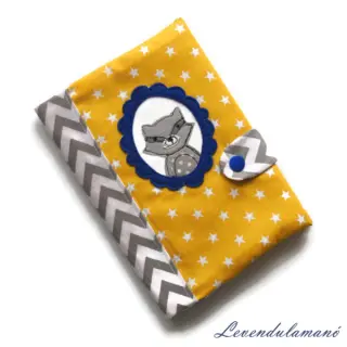 Bavlnená látka Petit stars ochre