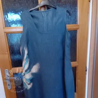 Esipesty pellava blue