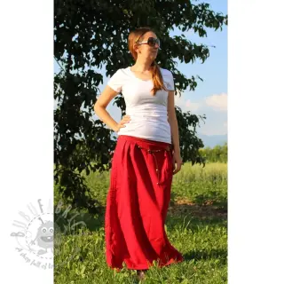 Esipesty pellava dark red