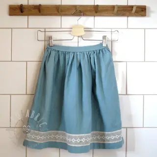 Esipesty pellava teal