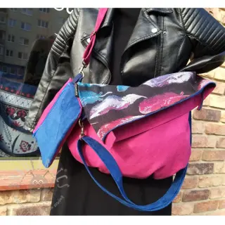 Tekonahka mokka ALASKA fuchsia/amethyste