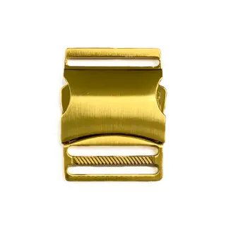 Kovová spona trojzubec 40 mm gold