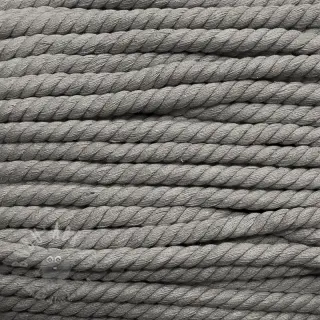 Puuvillanyöri kierretty 12 mm grey