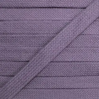 Bavlnená šnúra plochá 13 mm lavender