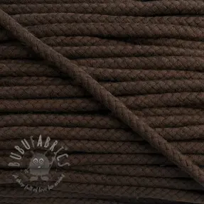 Puuvillanyöri 8 mm dark mocha