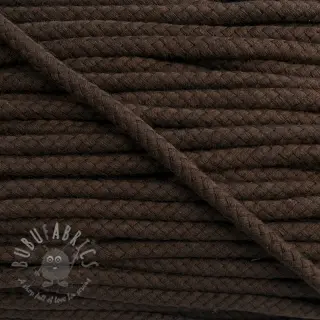 Puuvillanyöri 8 mm dark mocha