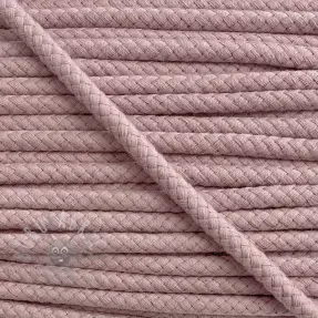 Puuvillanyöri 8 mm washed pink