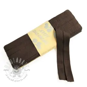 Reunustuskuminauha viskoosi 3 m dark mocha