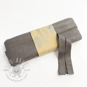 Reunustuskuminauha viskoosi 3 m taupe