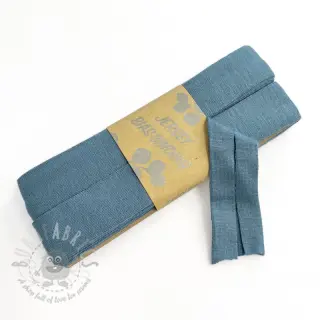 Reunustuskuminauha viskoosi 3 m steel blue