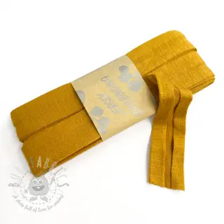 Reunustuskuminauha viskoosi 3 m ochre