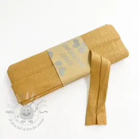 Reunustuskuminauha viskoosi 3 m mustard