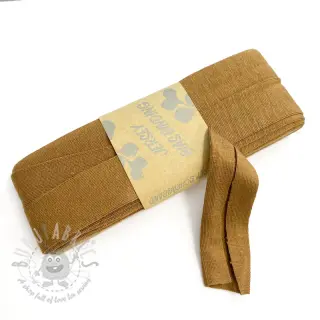 Reunustuskuminauha viskoosi 3 m dark camel