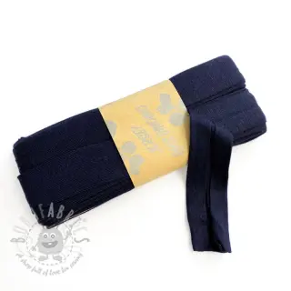 Reunustuskuminauha viskoosi 3 m dark blue