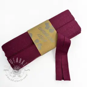 Reunustuskuminauha viskoosi 3 m bordeaux