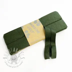 Reunustuskuminauha viskoosi 3 m army