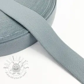 Sileä kuminauha 3 cm cloud blue