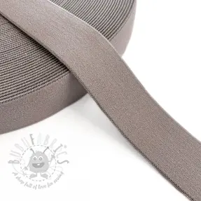 Sileä kuminauha 3 cm taupe