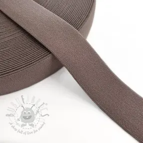 Sileä kuminauha 3 cm mauve