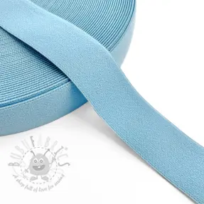 Sileä kuminauha 3 cm baby blue