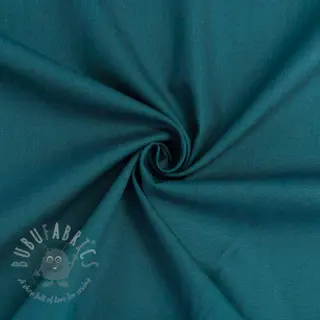 Puuvillapopliini dark cyan