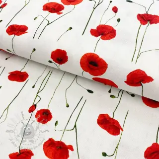 Sisustuskangas premium Poppy field