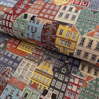 Sisustuskangas GOBELIN PREMIUM City canal house