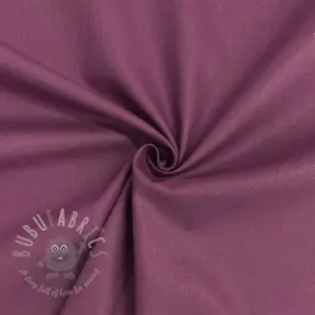 Puuvillapopliini aubergine