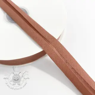 Reunusnauha puuvilla dark salmon