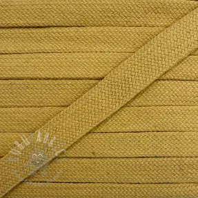 Puuvillanyöri litteä 13 mm camel