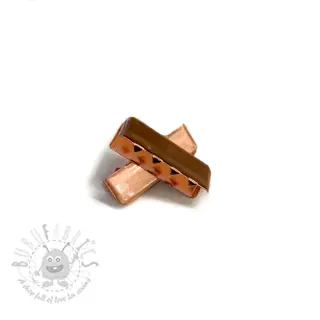 Metallipäätykappale 25 mm copper