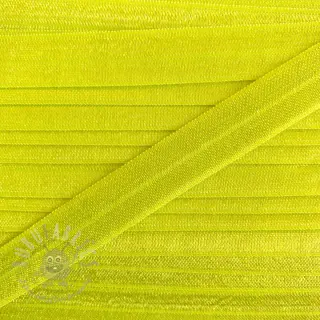 Reunustuskuminauha 15 mm neon yellow