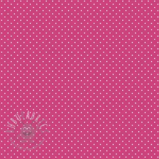 Puuvillakangas Petit dots pink