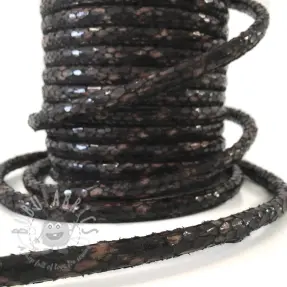 Nyöri tekonahka Snake choco