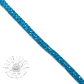 Lurex-nyöri 10 mm aqua
