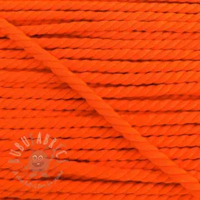 Puuvillanyöri kierretty 5 mm neon orange