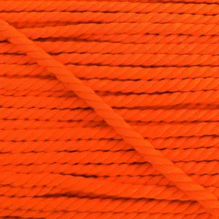 Bavlnená šnúra točená 5 mm neon orange