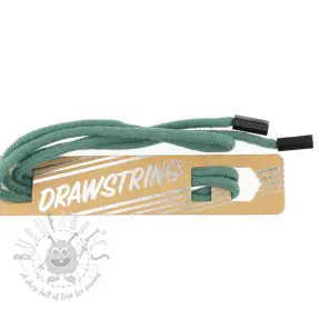 Nyöri huppuun päätykappaleilla 115 cm HEAD1 old green