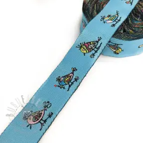 Nauha Birds blue