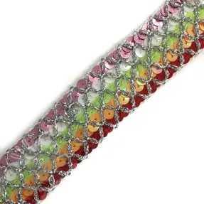 Nauha Sequin MULTI lime