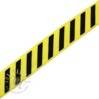 Reunustuskuminauha STRIPE 20 mm yellow