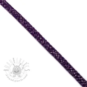 Lurex-nyöri 10 mm purple