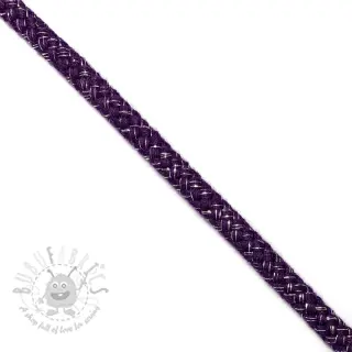 Lurex-nyöri 10 mm purple