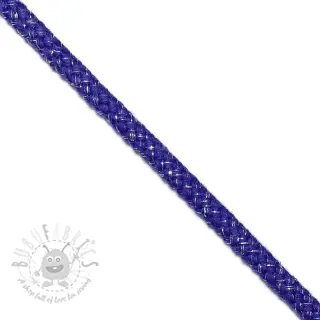 Lurex-nyöri 10 mm cobalt