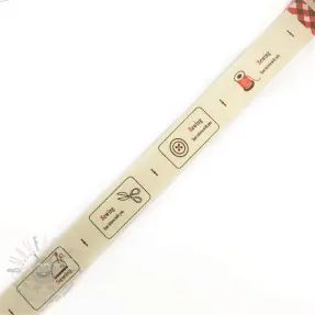 Puuvillanauha Label sewing love