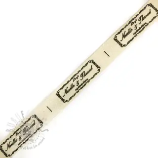 Puuvillanauha Label Needle and thread