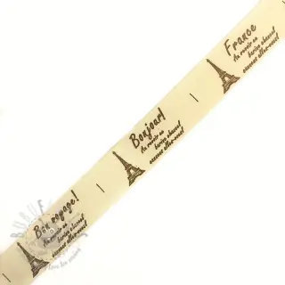 Puuvillanauha Label Bon voyage