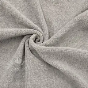 Joustava froteekangas light grey