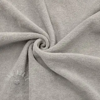Joustava froteekangas light grey